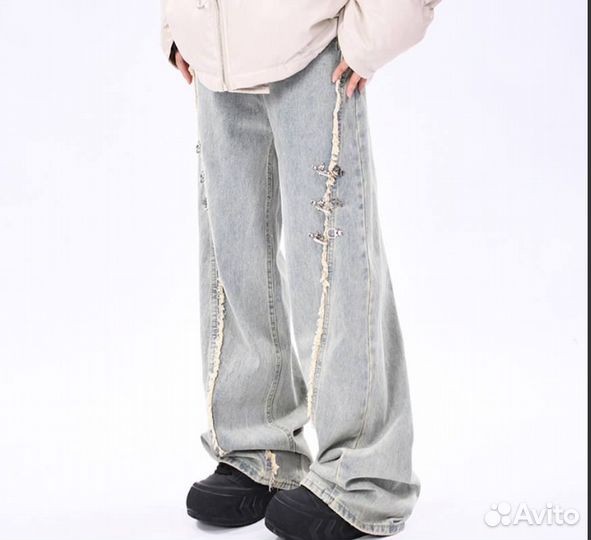 Джинсы Balenciaga Goyar SS24