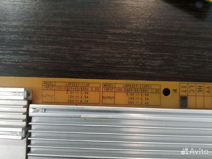 Блок питания тв PCB:EAX62865601/7 rev1.0