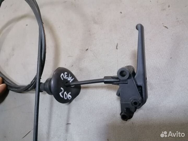 Трос открывания капота Peugeot 206 1998-2012