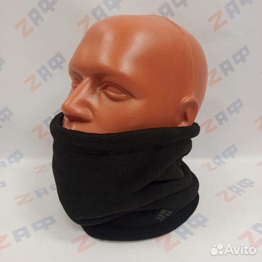 Снуд columbia 9369 мужской флисовый 26*24 см чёрн