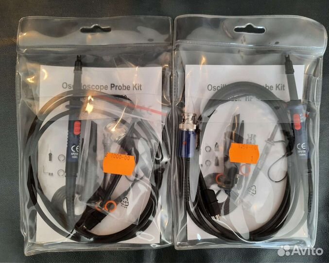 Осциллограф и щупы Owon