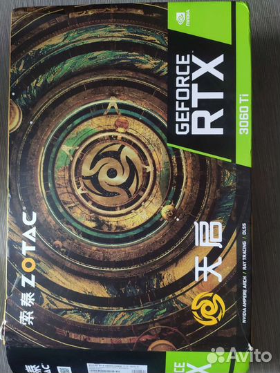 Видеокарта rtx 3060ti zotac 8gb Samsung