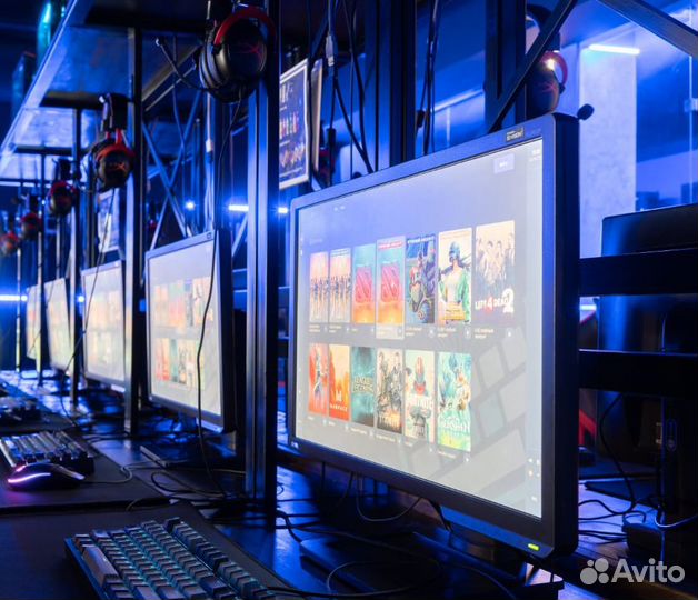 Готовый бизнес / Компьютерный клуб 30 пк, 5 PS5