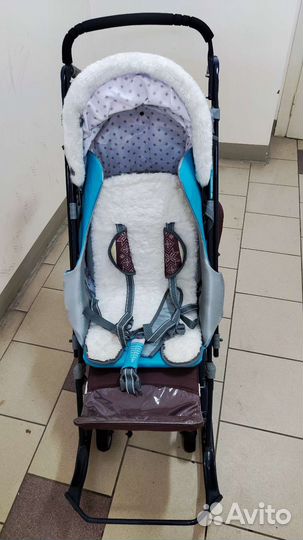 Санки коляска nika