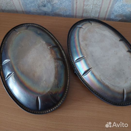 Посуда СССР (мельхиор хрусталь красное стекло)