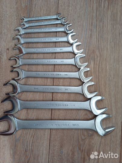 Рожковые ключи дюймовые