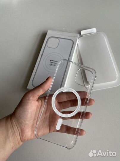 Чехол Apple iPhone 13 Clear Case MagSafe