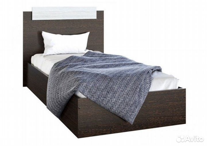 Кровать Эко 0.9 м венге