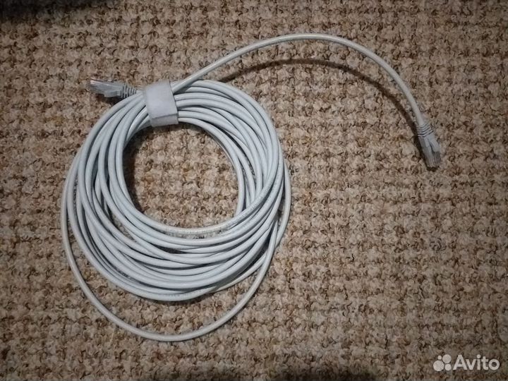 Кабель для интернета патч-корд 10м