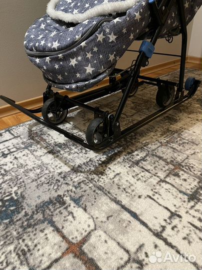 Санки-коляска