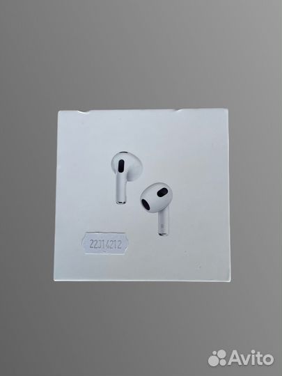 Беспроводные наушники apple airpods 3
