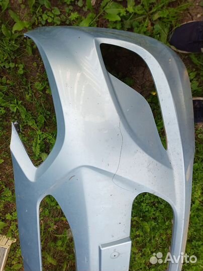 Бампер передний hyundai solaris 1