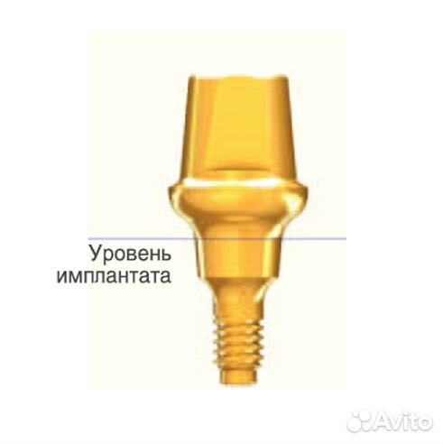 Монолитный абатмент AnyRidge 7.0 десна 4 мм