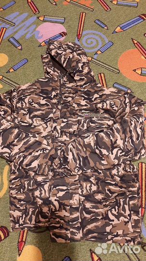 Костюм камуфляжный утеплённый на флисе
