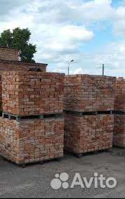 Кирпич строительный бу