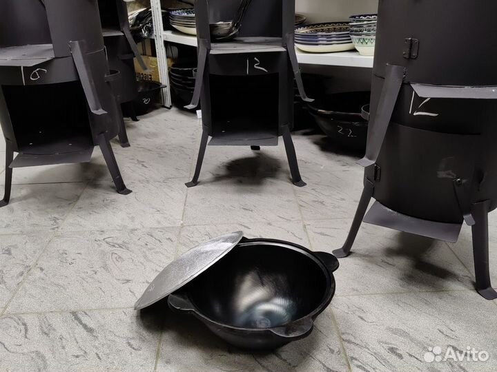 Казан чугунный 6 л