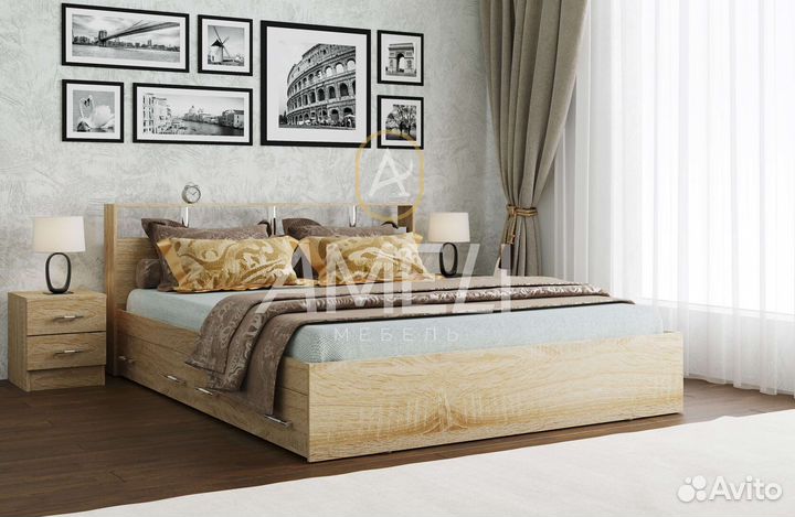 Кровать 180х200 см