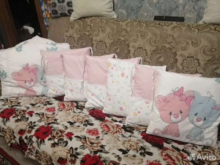 Бортики в кроватку