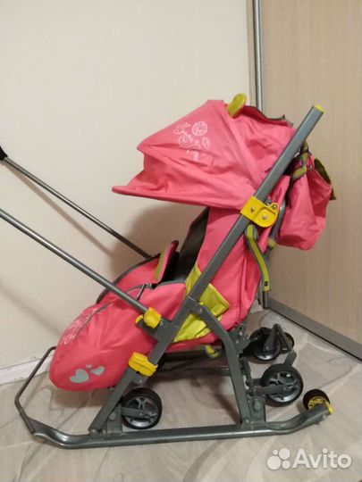 Коляска санки