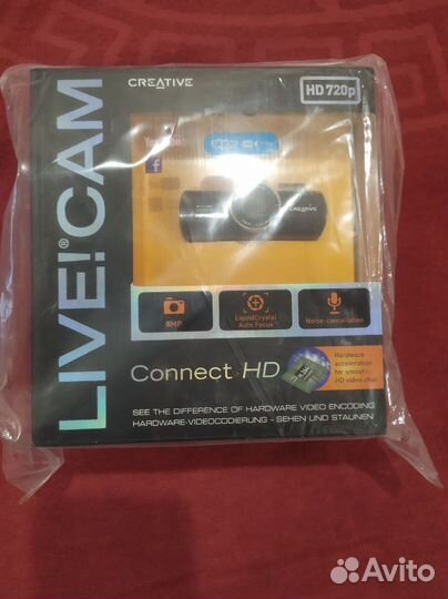 Веб камера Creative live Cam Connect HD
