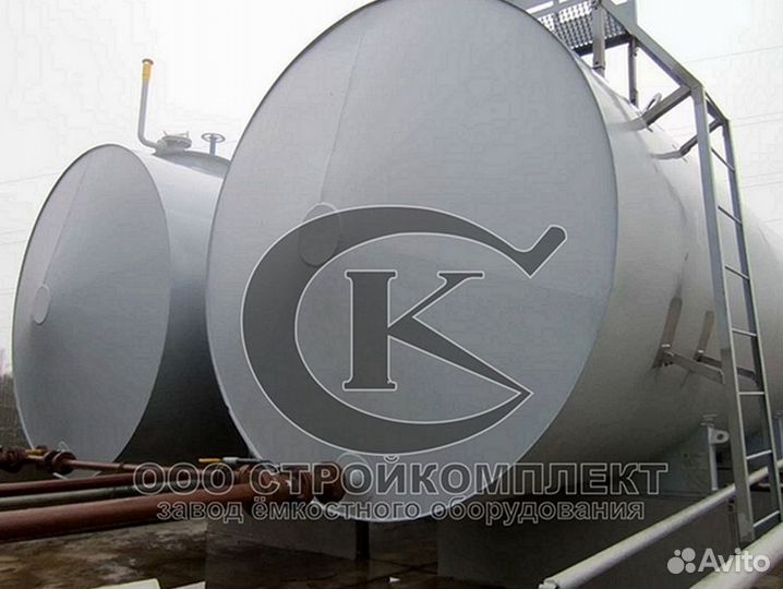 Горизонтальные стальные емкости - резервуары