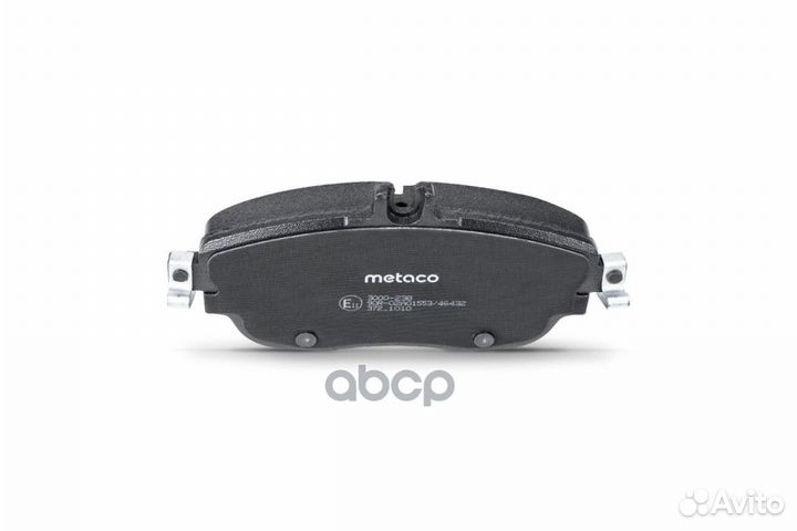 Колодки тормозные дисковые 3000-238 metaco