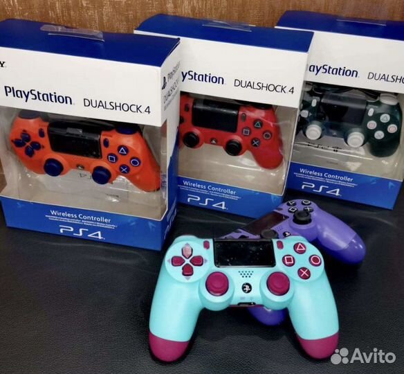 Джойстики на ps4 в ассортименте новые
