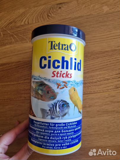 Tetra cichlid sticks и Грунт