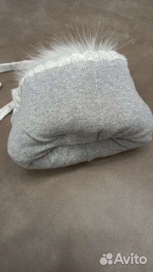Шапка зимняя для девочки 48-50