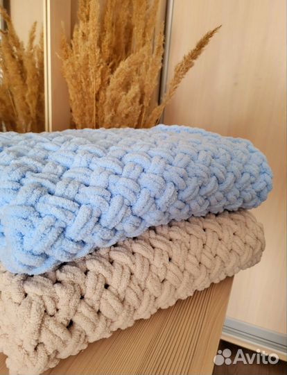 Плед детский плюшевый