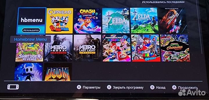 Nintendo switch Чип прошитый Обмен