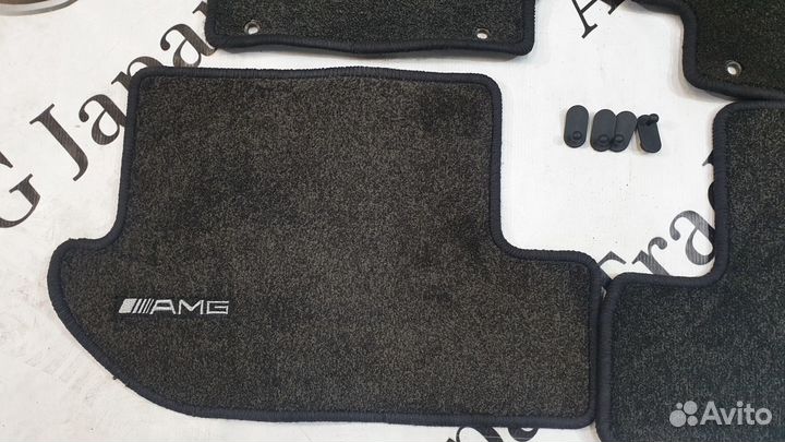 Коврики салонные AMG на Mercedes W215 CL C215
