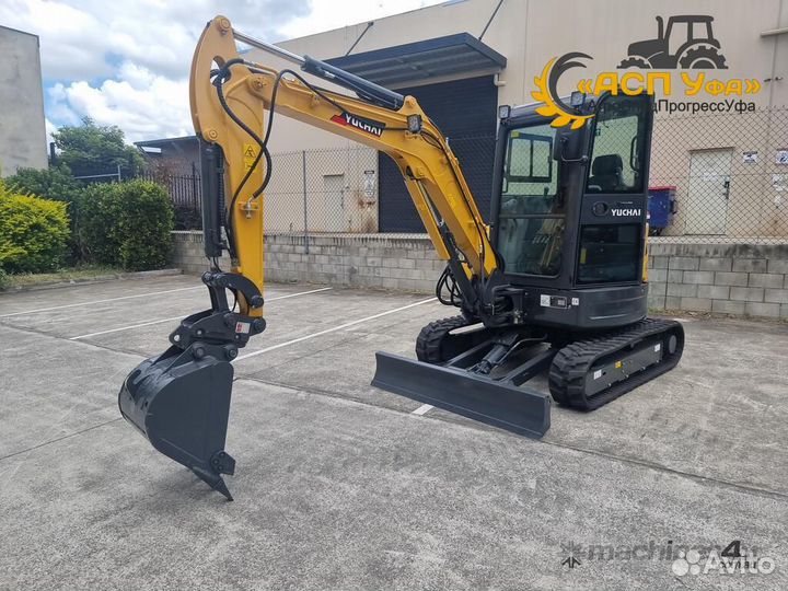 Мини-экскаватор Yuchai YC 35SR, 2024