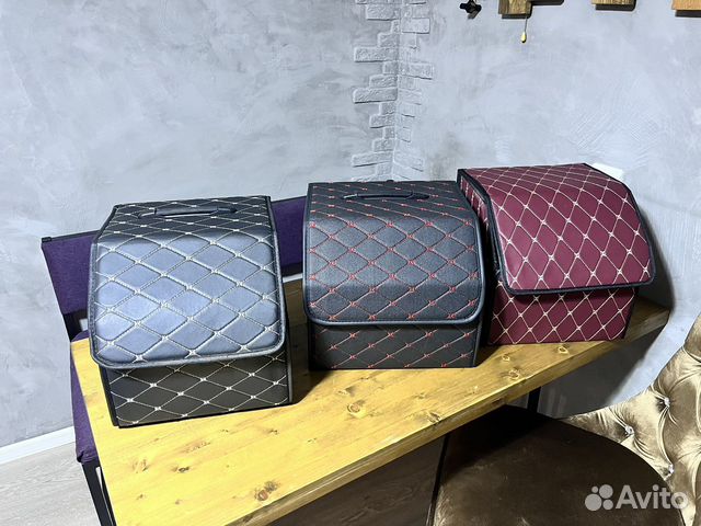 Сумка в багажник из эко кожи