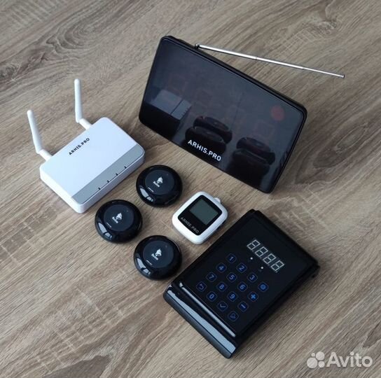 Кнопка вызова официанта модель Премиум, комплект