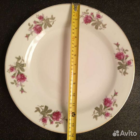 Блюдо, 36 см. Старинный Китай, фарфор