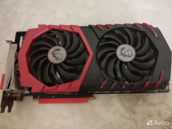 Видеокарта gtx 1070 msi gaming x