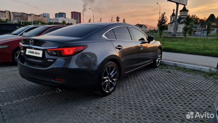 Mazda 6 2.5 AT, 2016, 134 000 км