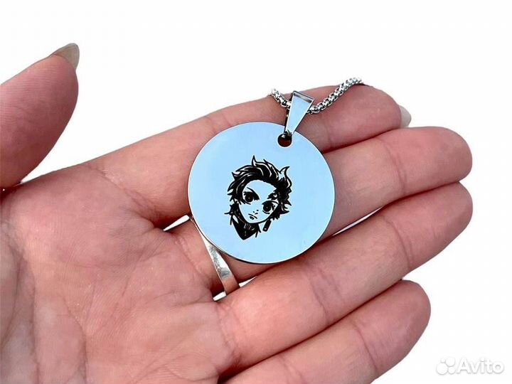 Подвеска с гравировкой