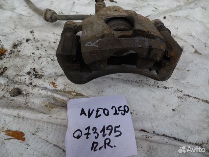 Суппорт тормозной передний правый Chevrolet Aveo