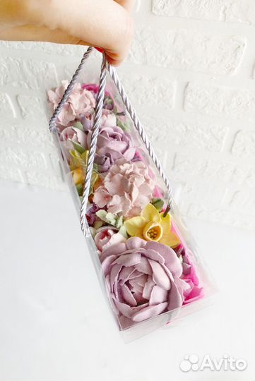 Букет из зефира. Зефирная флористика