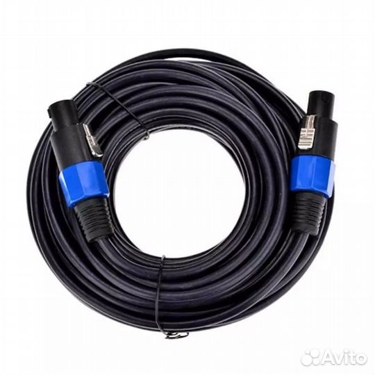Кабель Speakon (4x1.5) разной длины-1.5; 3; 5; 10м