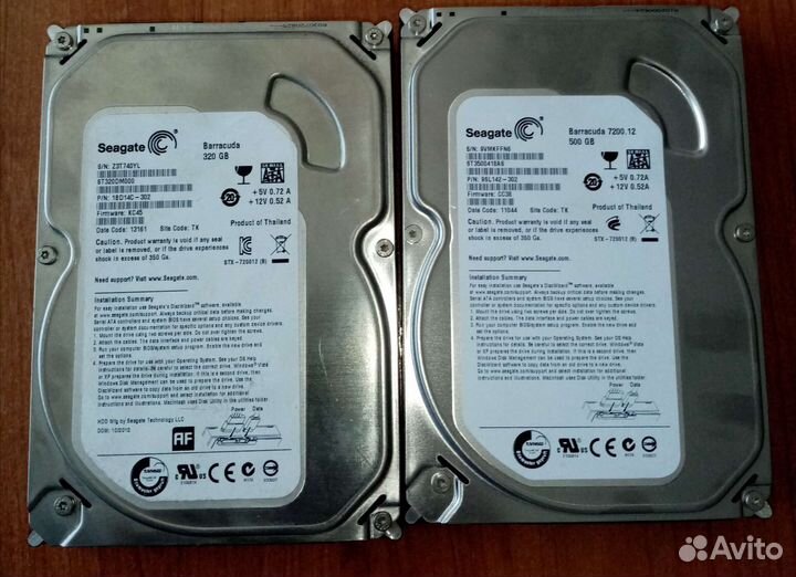 Жесткий диск HDD 500gb под восстановление