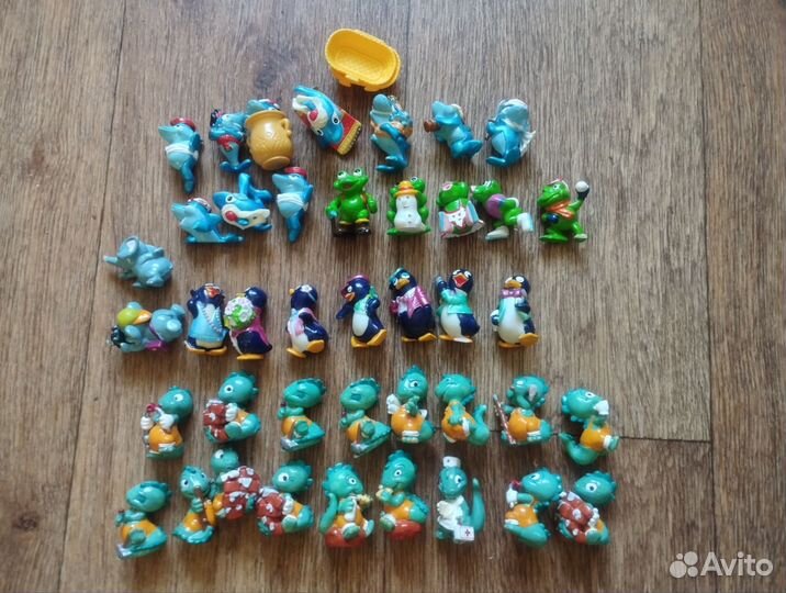 Игрушки из киндера 90х за все