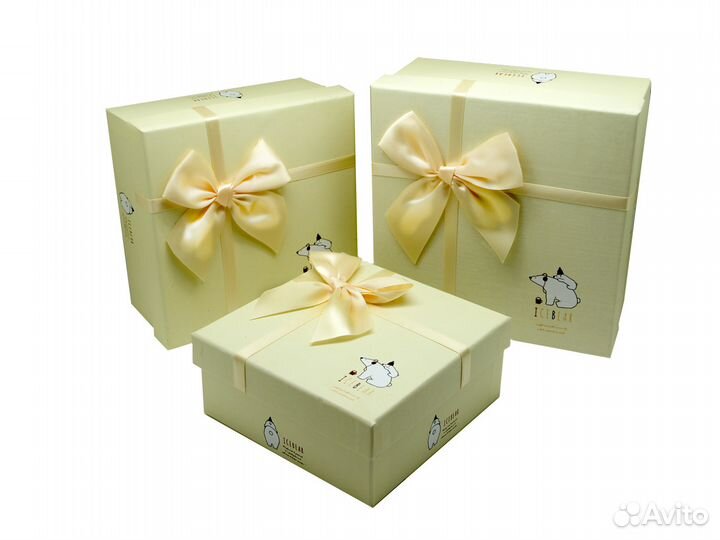 Подарочные коробочки квадратных форм