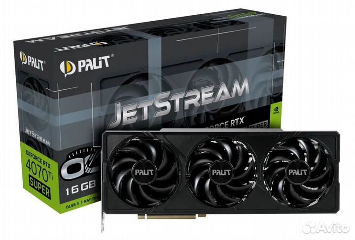 Видеокарта Palit GeForce RTX 4070 Ti super JetStre