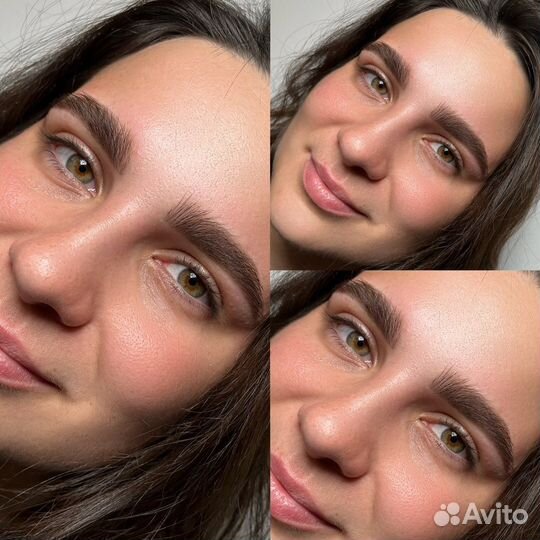 Оформление бровей модель