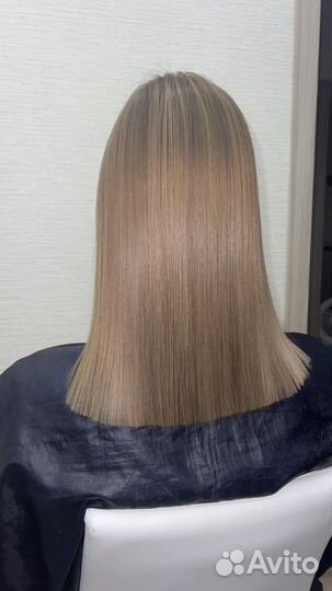 Кератиновое выпрямление волос, нанопластика