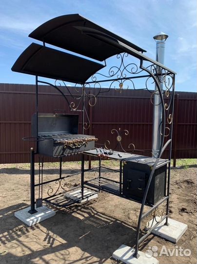 Кованый мангал