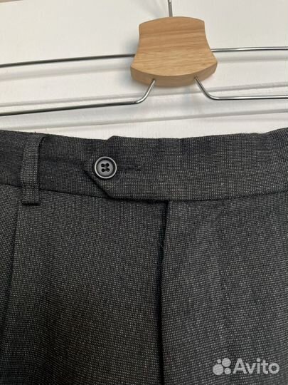 Брюки серые мужские